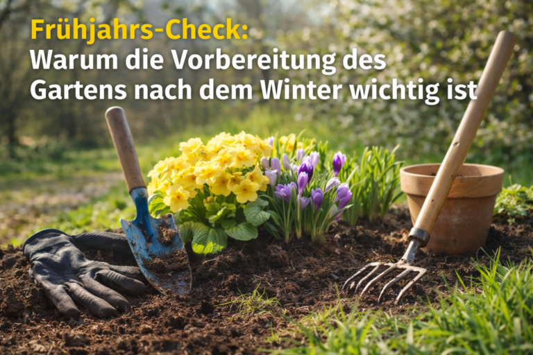 Vorbereitung des Gartens nach dem Winter – professionelle Gartenpflege im Frühling